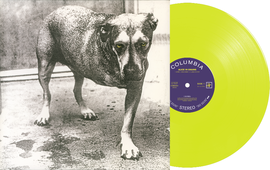 Alice in Chains 30th anniversary highlighter yellow vinyl LP