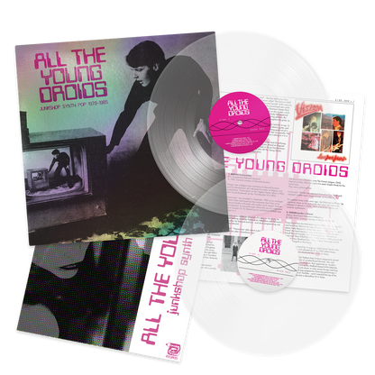 All The Young Droids: Junkshop Synth Pop 1978-1985 limited mirrorboard double vinyl LP