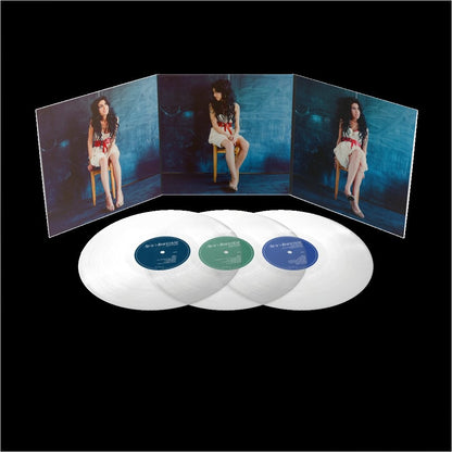 Amy Winehouse - Back to Black 20th anniversary clear vinyl 3LP packshot