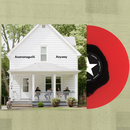 Anamanaguchi - Anyway red and black vinyl LP