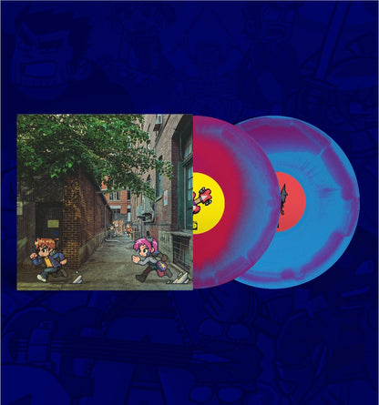 Anamanaguchi - Scott Pilgrim EX - blue and pink swirl vinyl 2LP