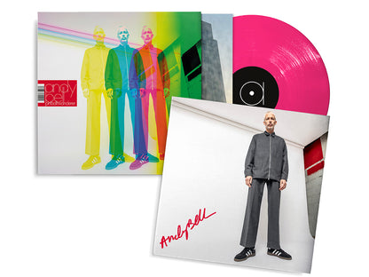 Andy Bell - Pinball Wanderer magenta vinyl with signed print 