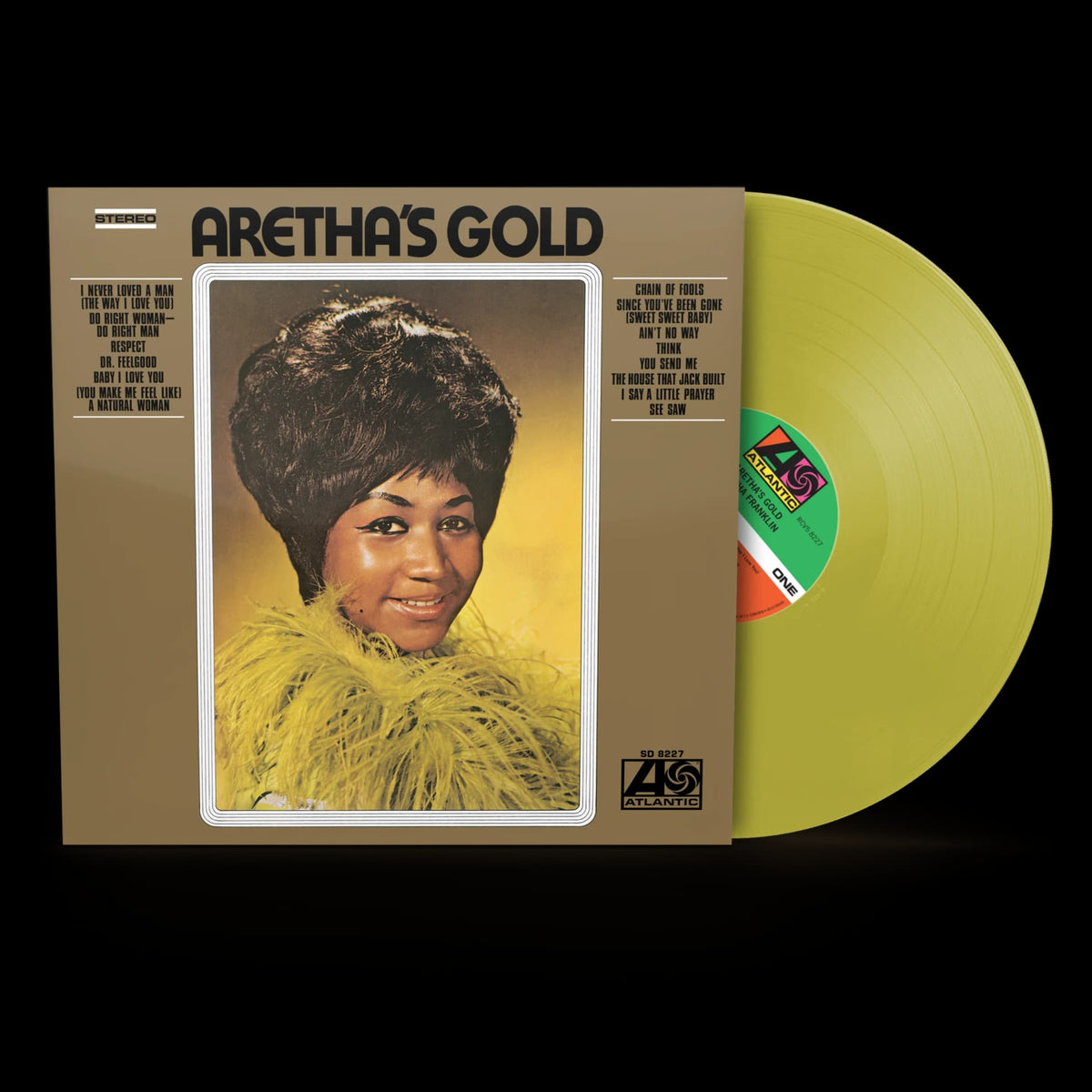 Aretha Franklin - Aretha's Gold NAD26 lemon lime vinyl