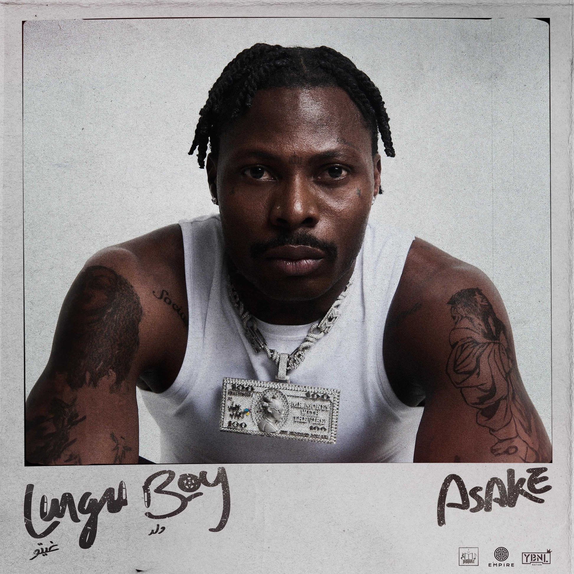 Asake Lungu Boy vinyl album cover