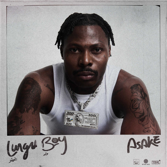 Asake Lungu Boy vinyl album cover