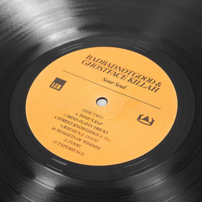 BADBADNOTGOOD and Ghostface Killah - Sour Soul black vinyl