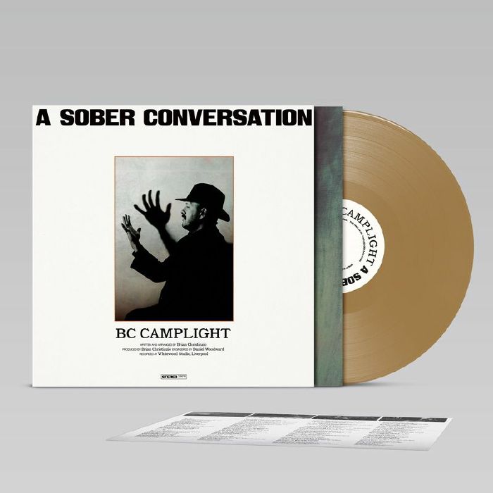 BC Camplight - A Sober Conversation gold vinyl LP