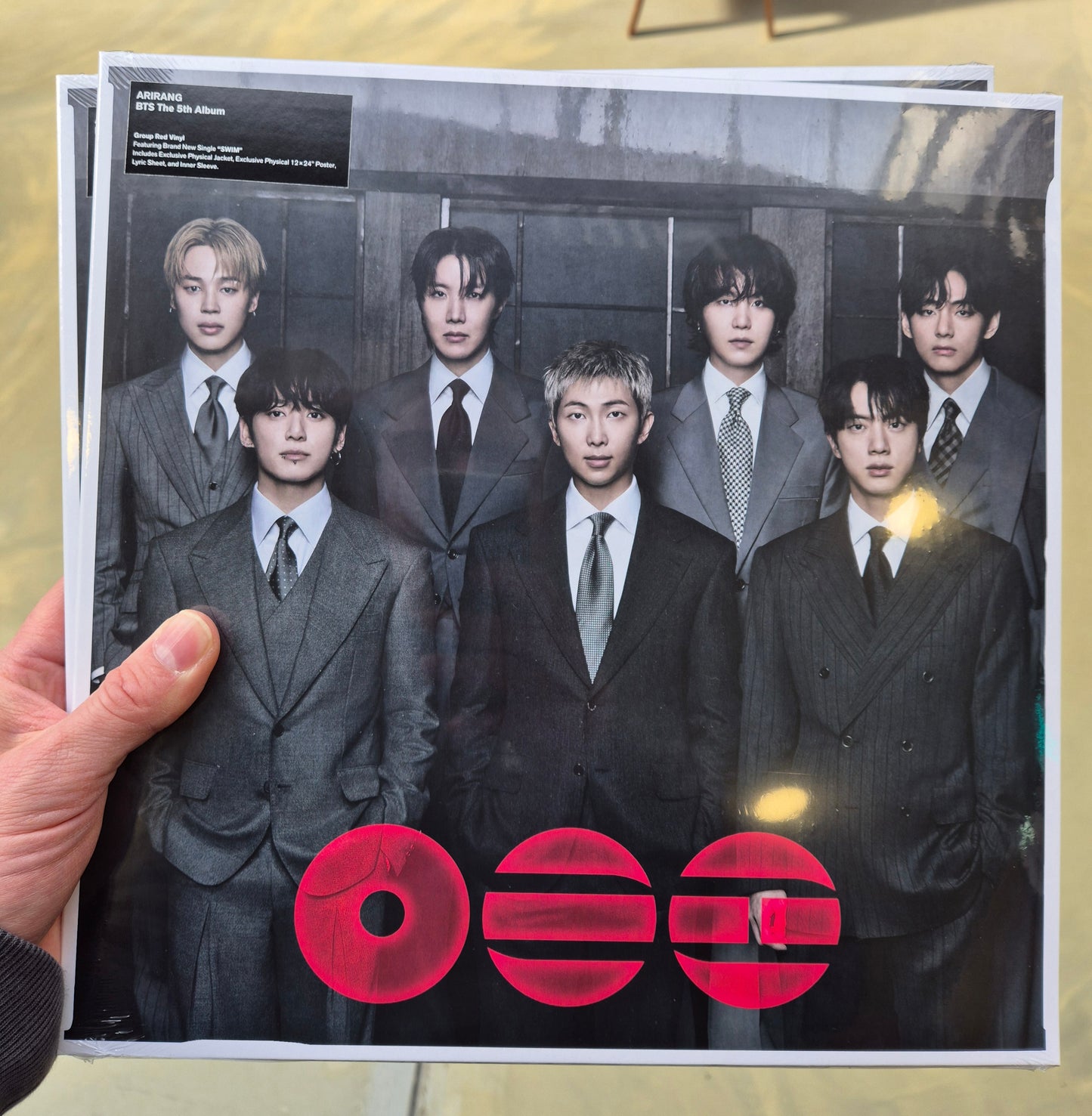 BTS - ARIRANG red vinyl LP