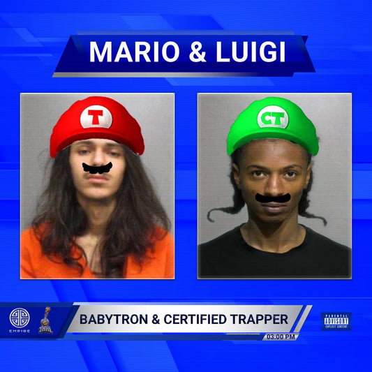 Babytron and Certified Trapper Mario and Luigi vinyl album