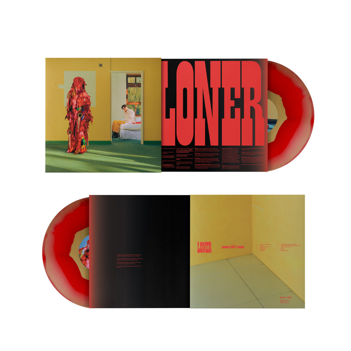 Barry Can’t Swim - Loner red and gold vinyl LP