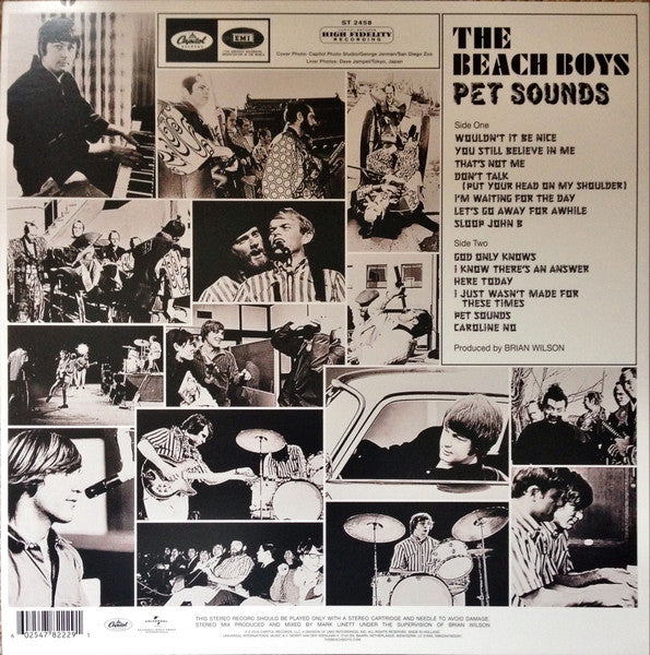 Beach Boys - Pet Sounds vinyl tracklist