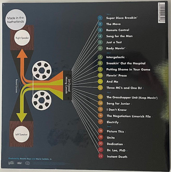Beastie Boys - Hello Nasty vinyl tracklist