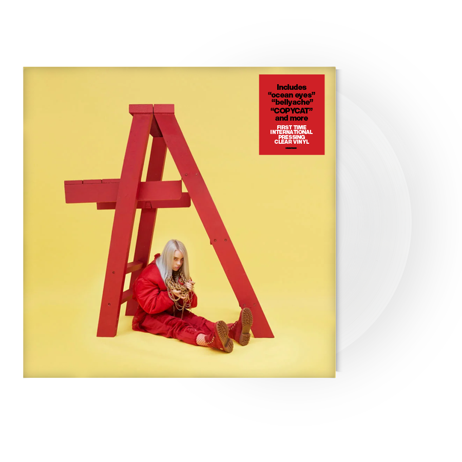 Billie Eilish - don't smile at me clear vinyl LP