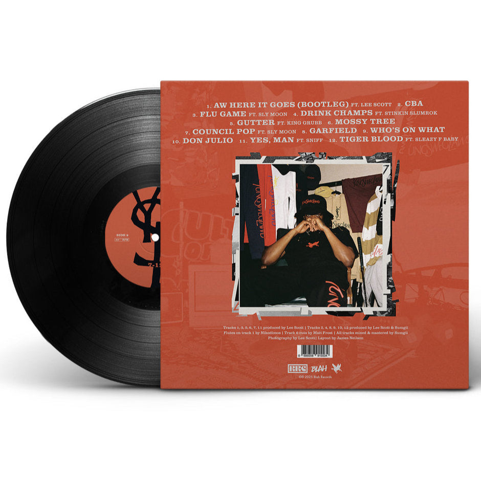 Black Josh - YSL Bootleg black vinyl EP tracklist