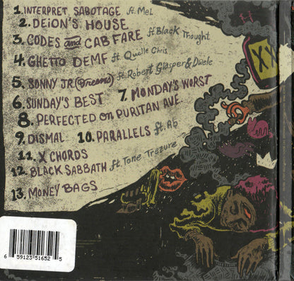 Black Milk No Poison No Paradise CD tracklist