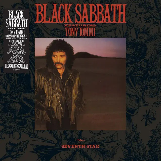 Black Sabbath - Seventh Star RSD2026 red and black splatter vinyl