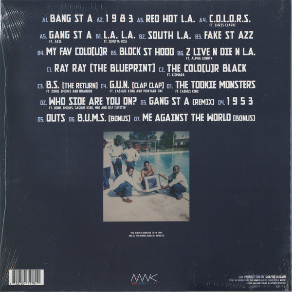 Blu and Shafiq Husayn The Blueprint vinyl tracklist