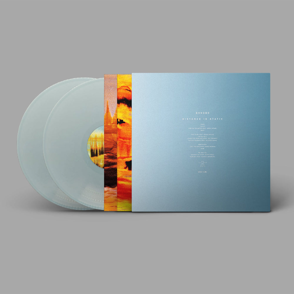 Bonobo - Distance In Static - Pastel blue 2x Vinyl LP tracklist