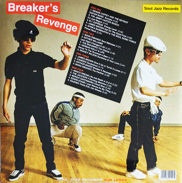 Breakers Revenge Original B-Boy B-Girl Breakdance Classics 1970 to 1984 vinyl LP tracklist