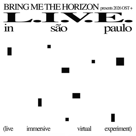 Bring Me the Horizon - L.I.V.E. in Sao Paulo clear double vinyl LP