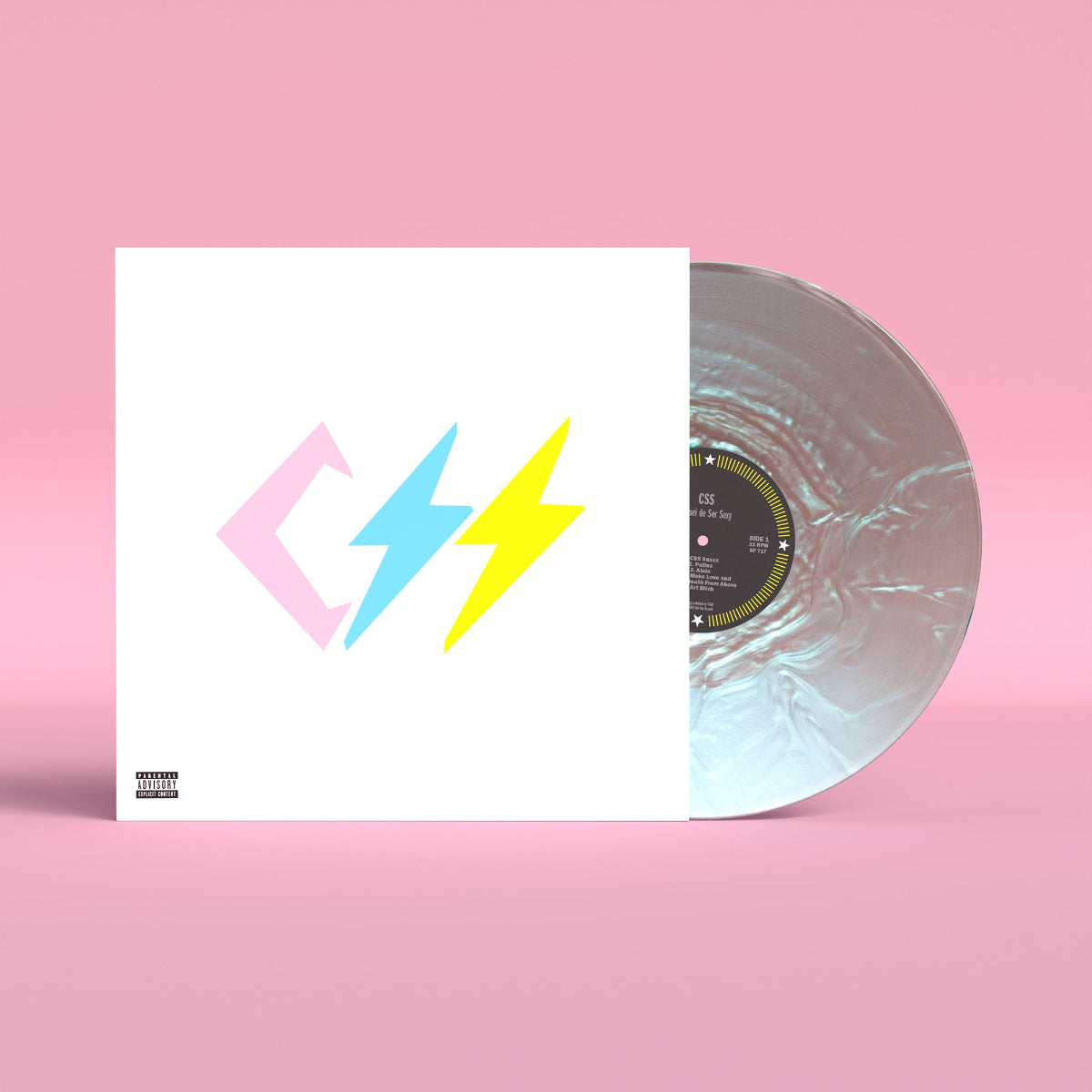 CSS - Cansei De Ser Sexy 20th Anniversary Edition - pearl flip waterfall vinyl LP