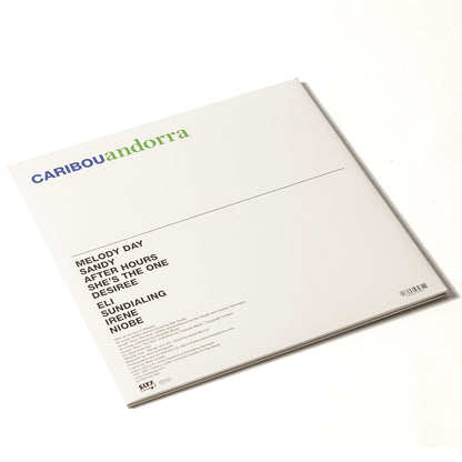 Caribou - Andorra white vinyl album reissue tracklist