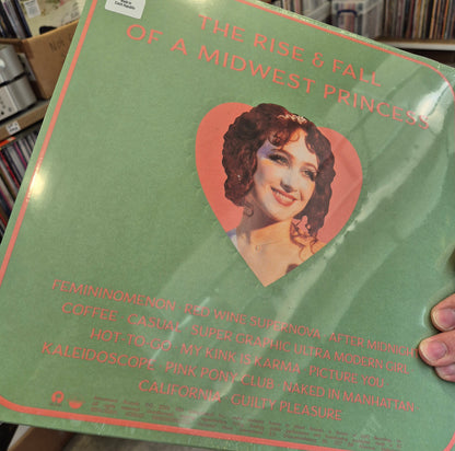 Chappell Roan - The Rise & Fall Of A Midwest Princess coke bottle clear vinyl double LP tracklist