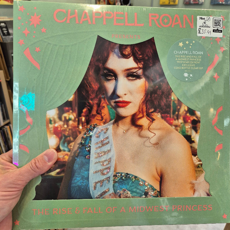 Chappell Roan - The Rise & Fall Of A Midwest Princess coke bottle clear vinyl double LP