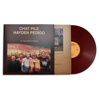 Chat Pile and Hayden Pedigo - In The Earth Again indies oxblood red vinyl LP