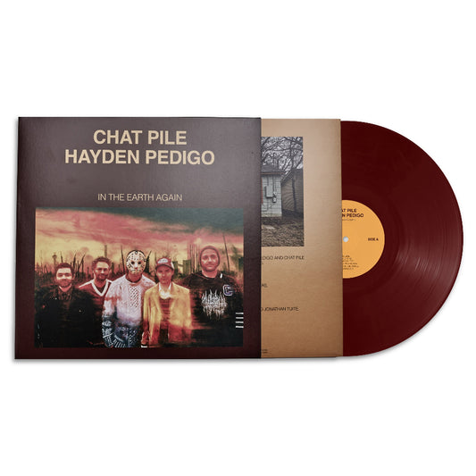 Chat Pile and Hayden Pedigo - In The Earth Again indies oxblood red vinyl LP