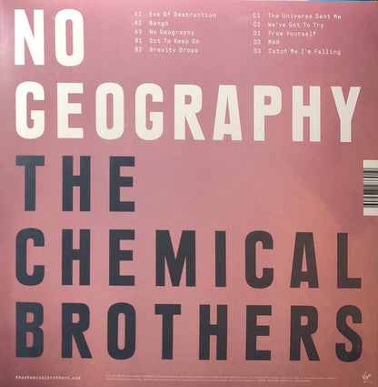 Chemical Brothers - No Geography vinyl tracklist