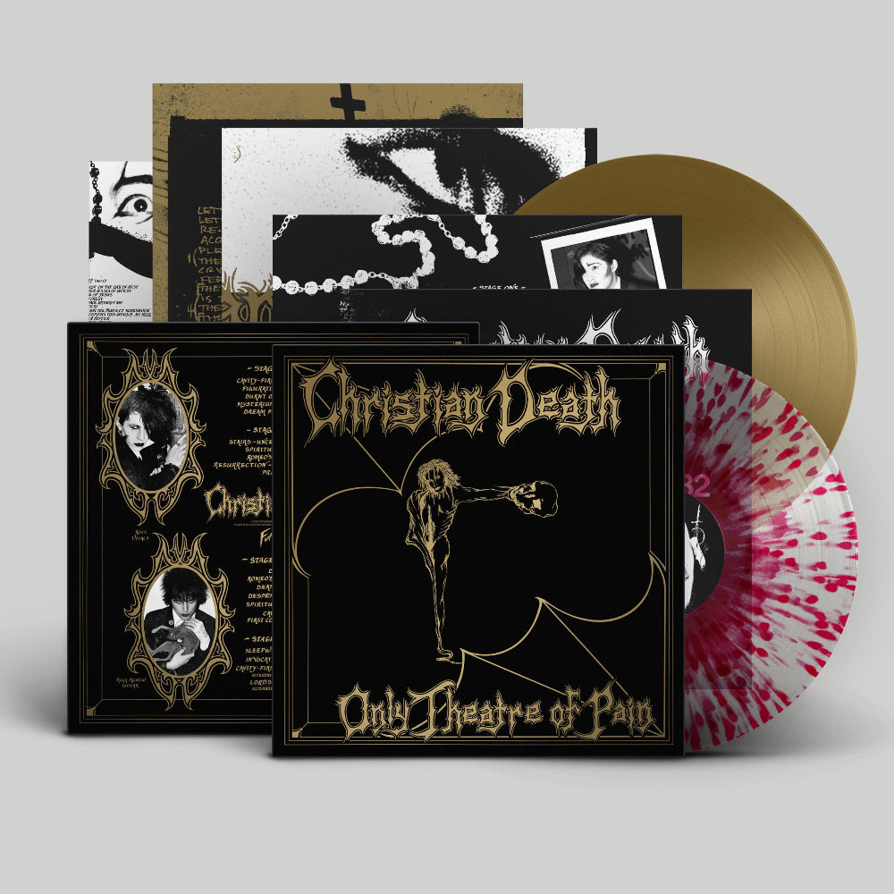 Christian Death - Only Theatre of Pain coloured double vinyl LP