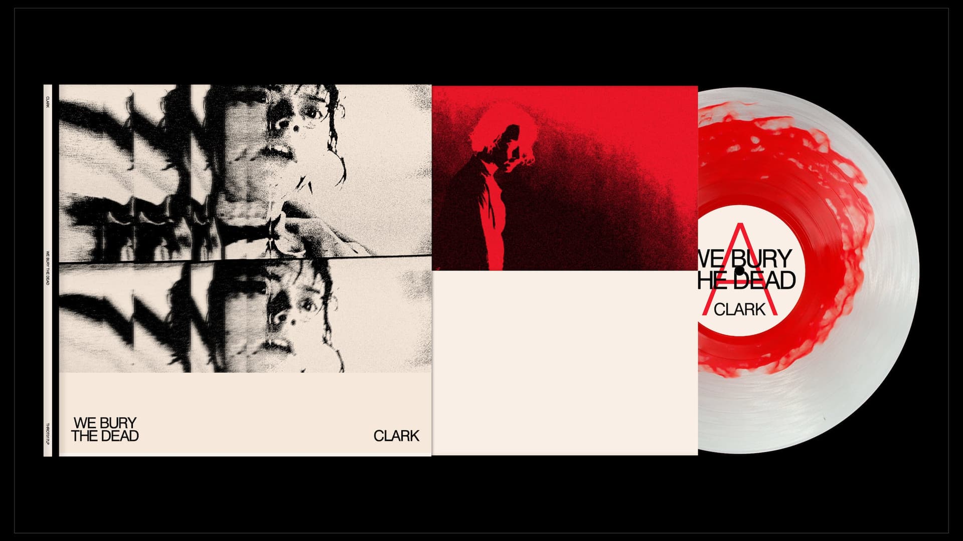Clark - We Bury the Dead (soundtrack) - red and clear Vinyl LP
