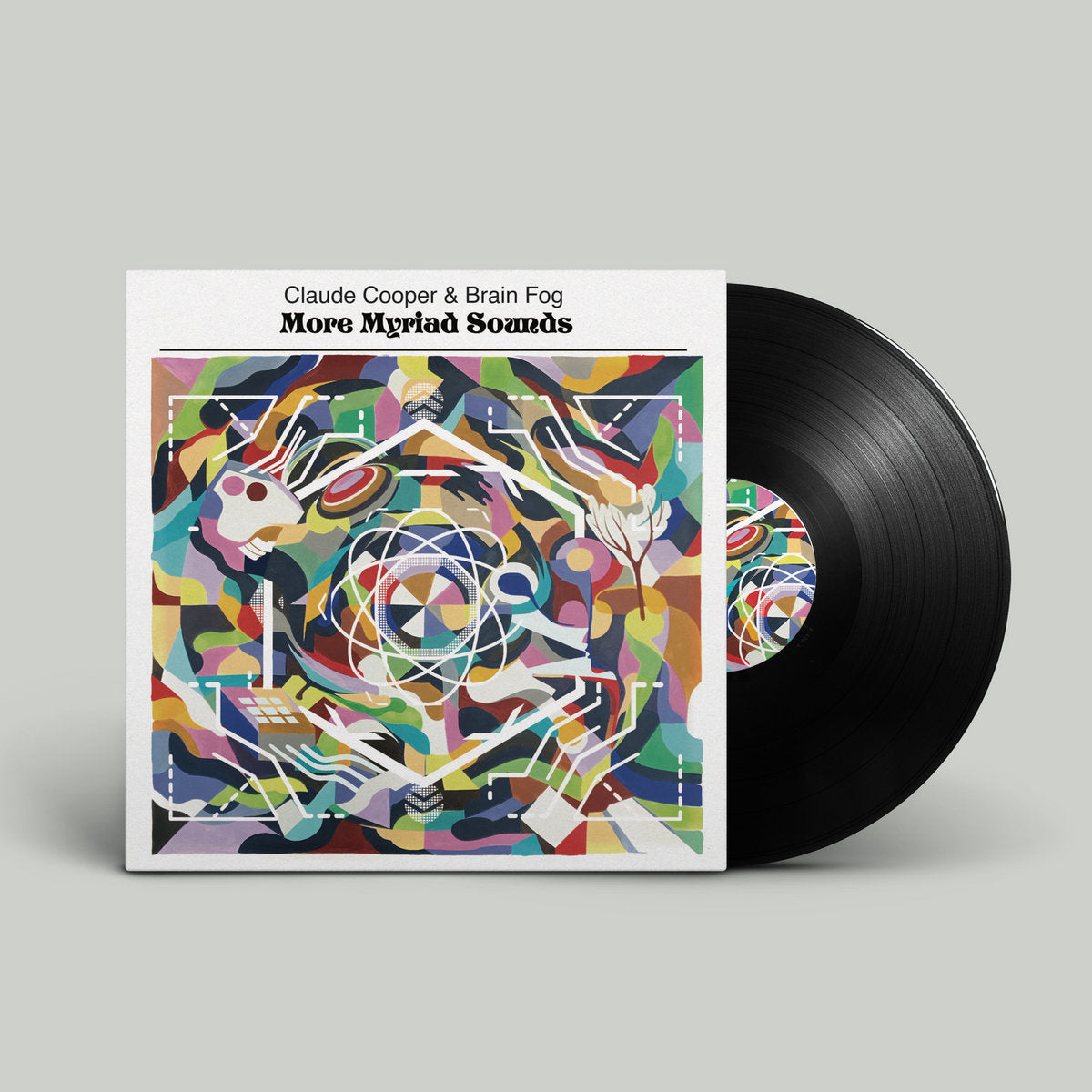 Claude Cooper and Brain Fog - More Myriad Sounds black vinyl LP