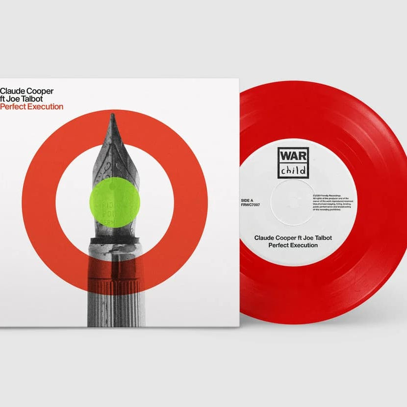 Claude Cooper ft Joe Talbot  Perfect Execution - red vinyl 7 inch