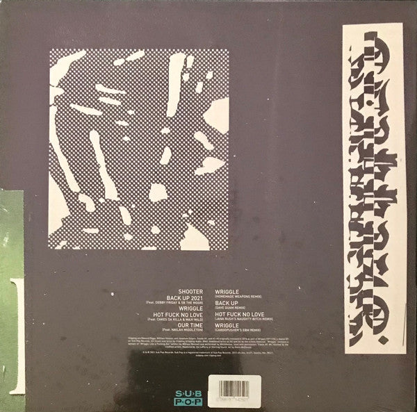 Clipping Wriggle (Expanded) vinyl EP tracklist