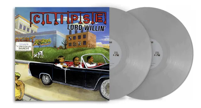 Clipse - Lord Willin' silver double vinyl LP