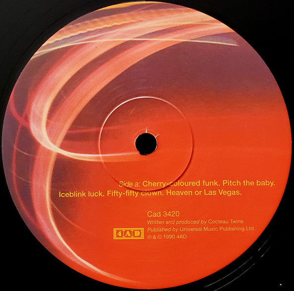 Cocteau Twins Heaven or Las Vegas black vinyl