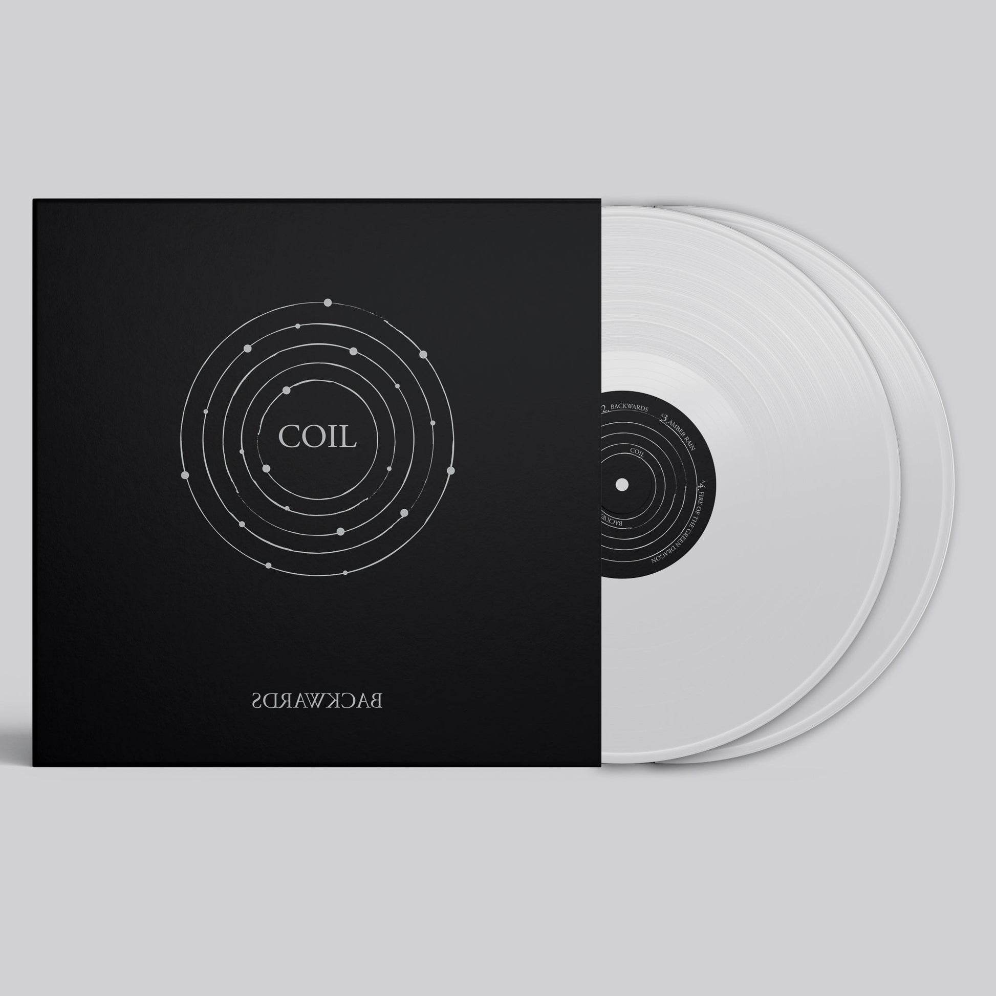 Coil - Backwards white double vinyl LP album