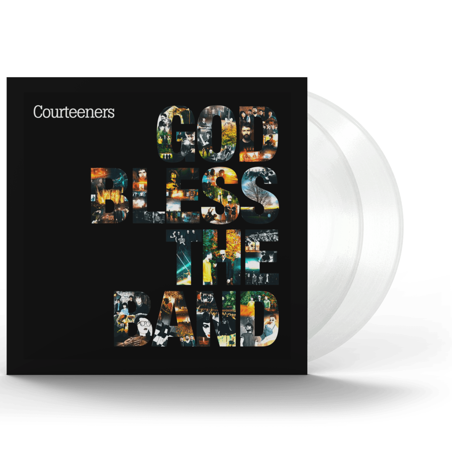 Courteeners - God Bless the Band Best of 06 to 26 - clear vinyl 2LP