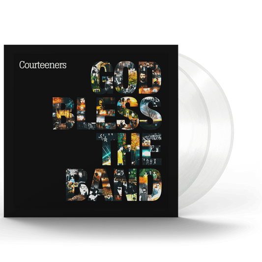Courteeners - God Bless the Band Best of 06 to 26 - clear vinyl 2LP