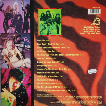 Cramps stay sick - clear with black melt vinyl LP tracklist