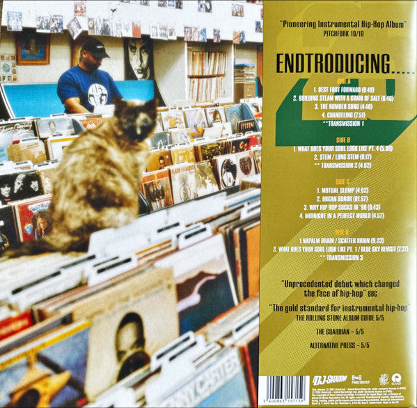 DJ Shadow - Endtroducing..... vinyl album tracklist