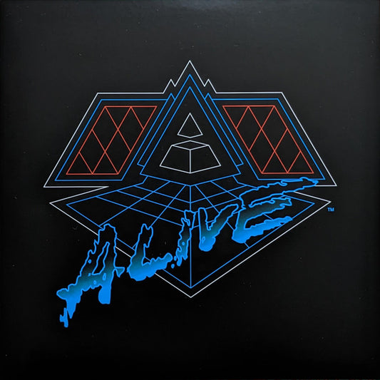Daft Punk - Alive 2007 double vinyl LP