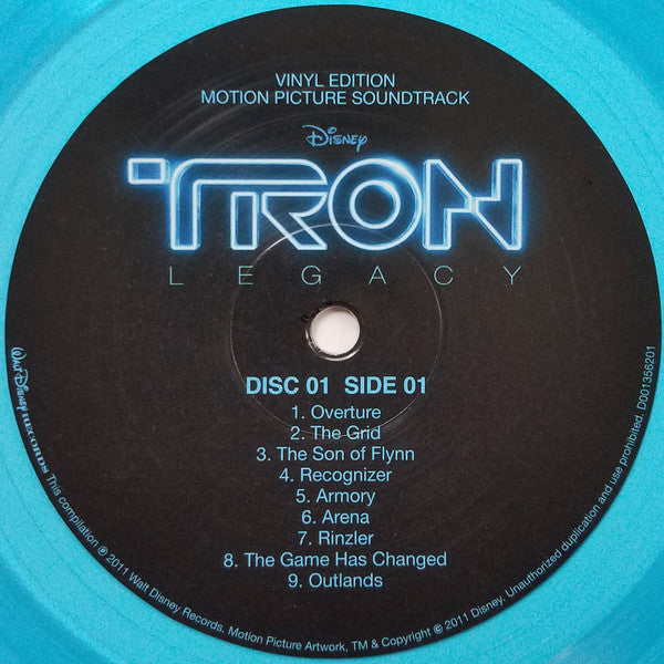Daft Punk - Tron Legacy blue vinyl
