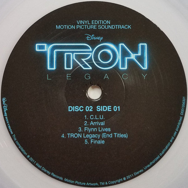Daft Punk - Tron Legacy clear vinyl