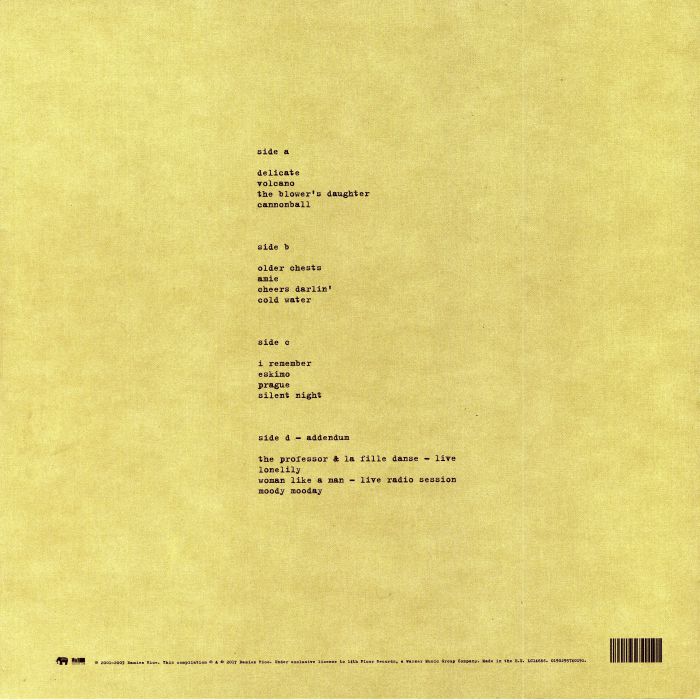 Damien Rice - O double album tracklist
