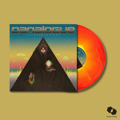 Danalogue - Teleportations - Red and yellow fade vinyl LP