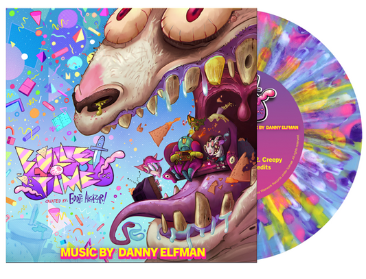 Danny Elfman - BULLET TIME Original Animated Picture Soundtrack splatter 7 inch vinyl