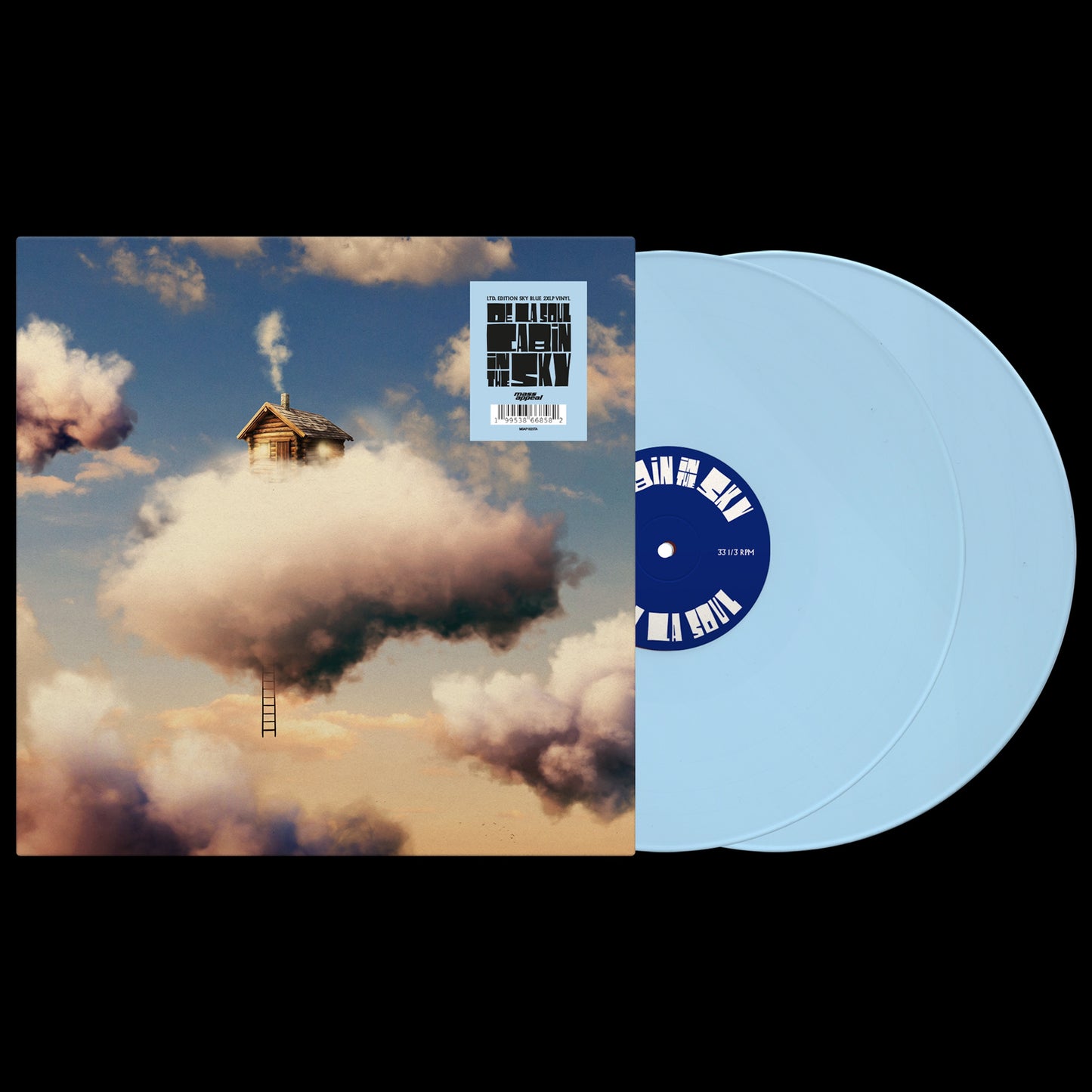 De La Soul - Cabin in The Sky opaque sky blue double vinyl LP